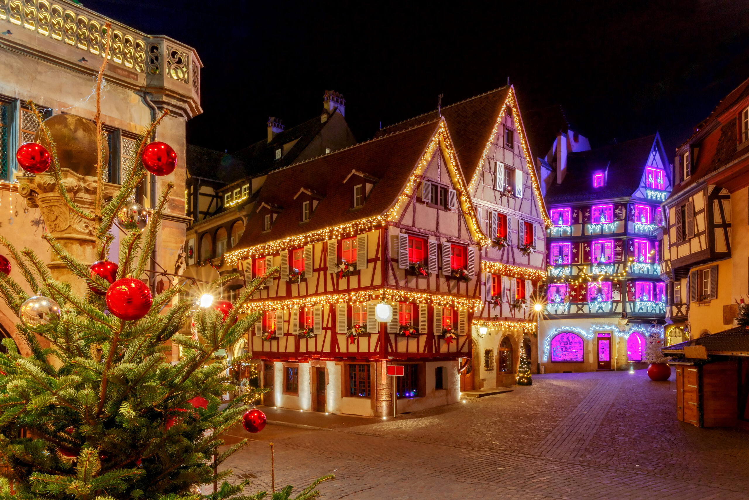 Publitour Chabannes Noel Alsace Colmar Strasbourg Munster Eguisheim Gertwiller