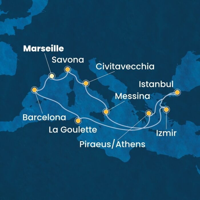 CROISIÈRE MÉDITERRANÉE ORIENTALE