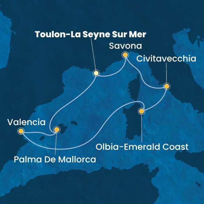CROISIÈRE MÉDITERRANÉE OCCIDENTALE