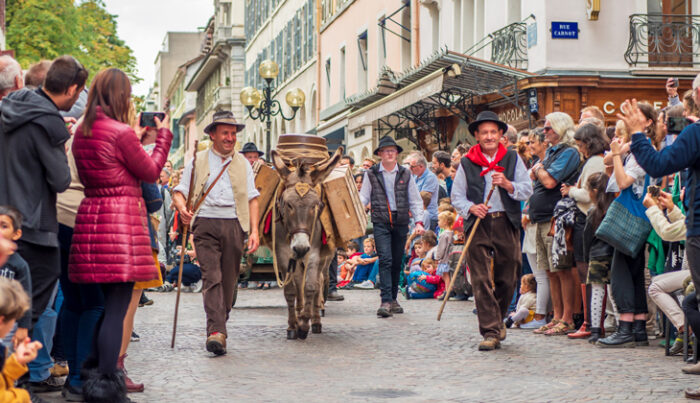 RETOUR DES ALPAGES À ANNECY