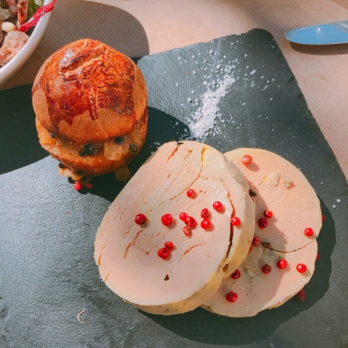 RAVIOLES ET FOIE GRAS