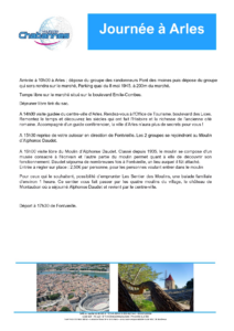 randonnée arles voyage chabannes publitour